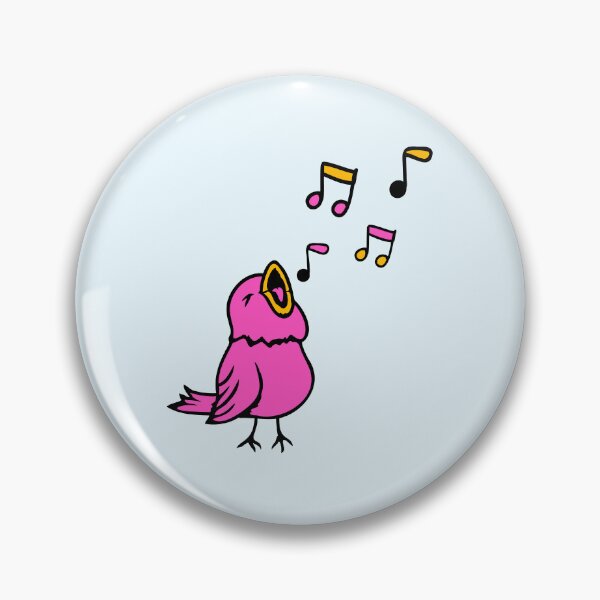 Artikelvorschau, Musiknoten Singvogel Spatz singt zwitschert Spaß entworfen und verkauft von shirt-o-mat.