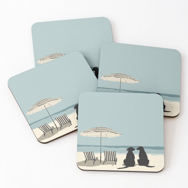 Item preview, Beach Dogs Summer Tropical designed and sold by MidCenturyStore.