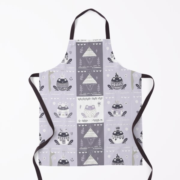 Item preview, Cottagecore Frogs & Mushrooms – Minimalist Cozy Grid Illustration designed and sold by Void & Valor.