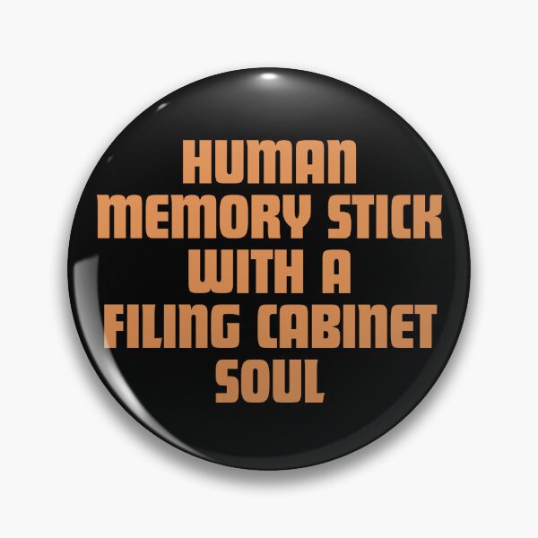 Item preview, Archivists: Human Memory Stick with a Filing Cabinet Soul designed and sold by Straight-Up Snark.