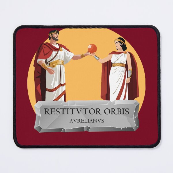 Item preview, Aurelian Roman Emperor Restitutor Orbis Restorer of the world designed and sold by Toga & Tonic.
