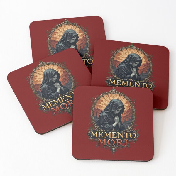 Item preview, Memento Mori Sacred Gothic Dark Lady Aesthetic Poster designed and sold by BorgSpareParts.