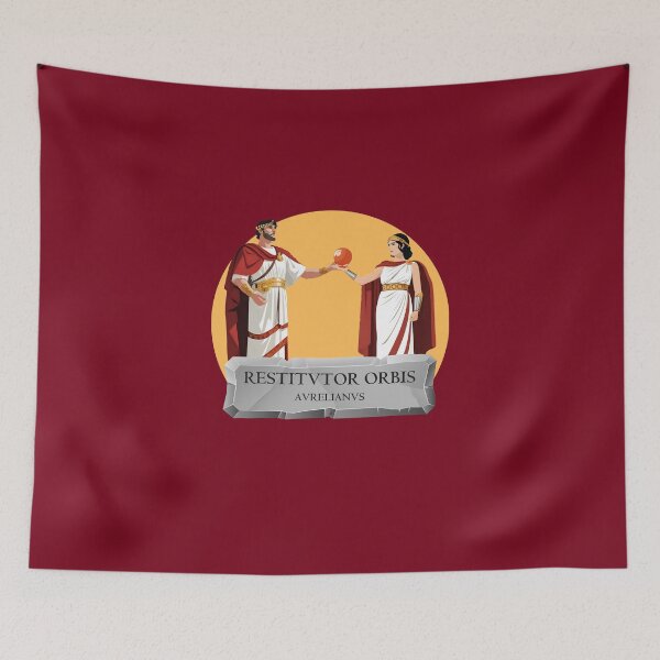 Item preview, Aurelian Roman Emperor Restitutor Orbis Restorer of the world designed and sold by Toga & Tonic.