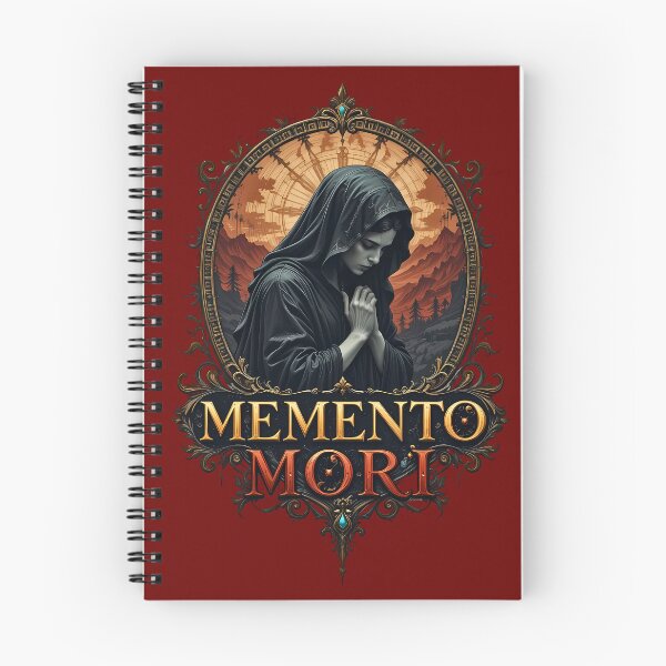 Item preview, Memento Mori Sacred Gothic Dark Lady Aesthetic Poster designed and sold by BorgSpareParts.