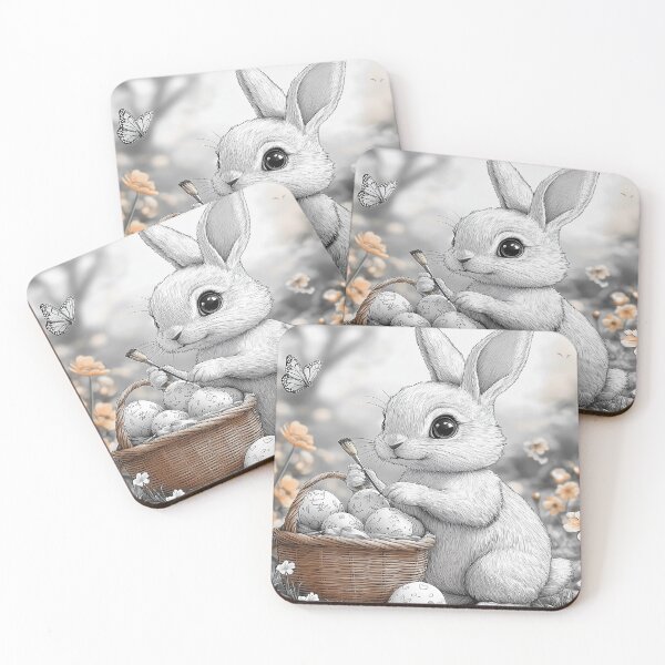 Item preview, Easter Bunny’s Artistic Touch designed and sold by Inimitable Images.