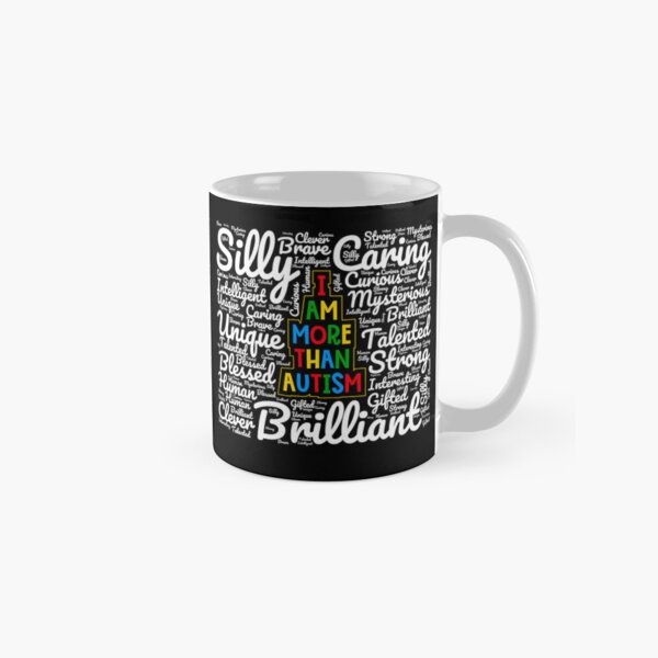 Vista previa del artículo con la obra «Soy MÁS que autismo», diseñado y vendido por reddogbuckeye.