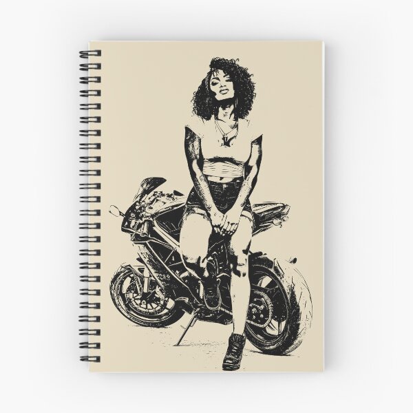 Item preview, Girls and Bikes – Ink Series #2 designed and sold by SteadyRolling.