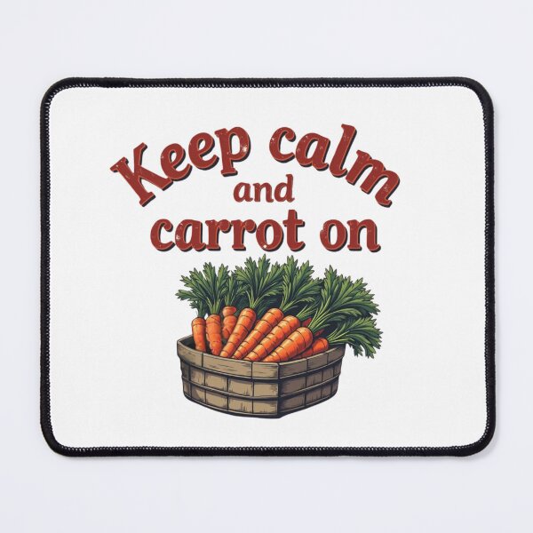 Item preview, Keep Calm and Carrot On | Retro Vintage T-Shirt | Farm Fresh Aesthetic designed and sold by bannzy.