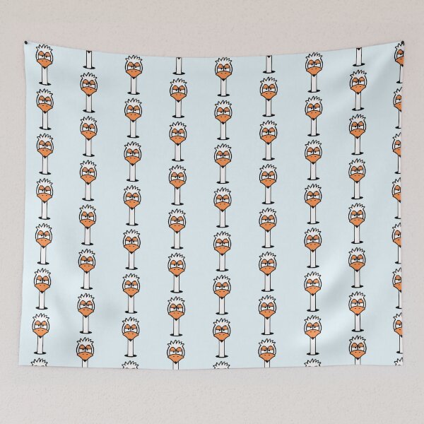 Item preview, Bird ground hole annoyed tired angry frustrated designed and sold by shirt-o-mat.