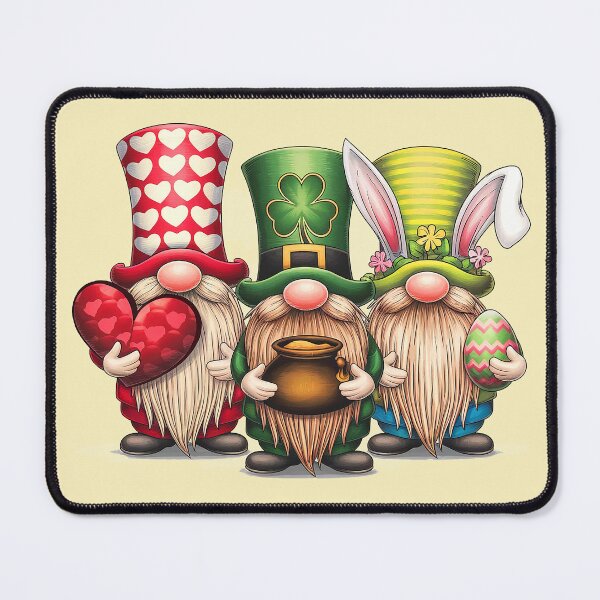 Item preview, Happy Valentine Day, Happy St. Patrick Day, and Happy Easter designed and sold by DBM Photo Art 1.