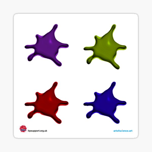 Platelets by Dr Drew Provan Sticker