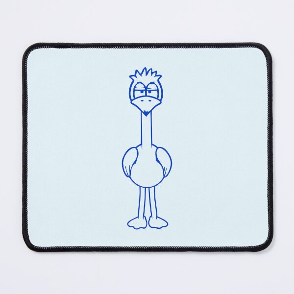 Item preview, Bird looks funny annoyed tired angry frustrated designed and sold by shirt-o-mat.