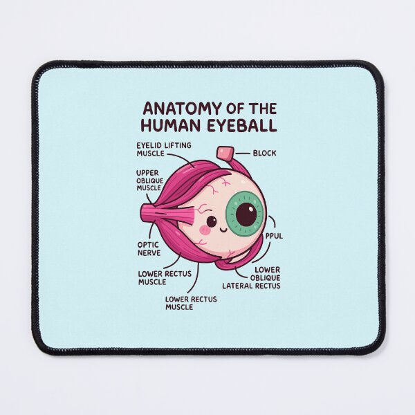 Item preview, Human Eyeball Anatomy Ophthalmologist Optometry Eye Doctor designed and sold by queenzoid.