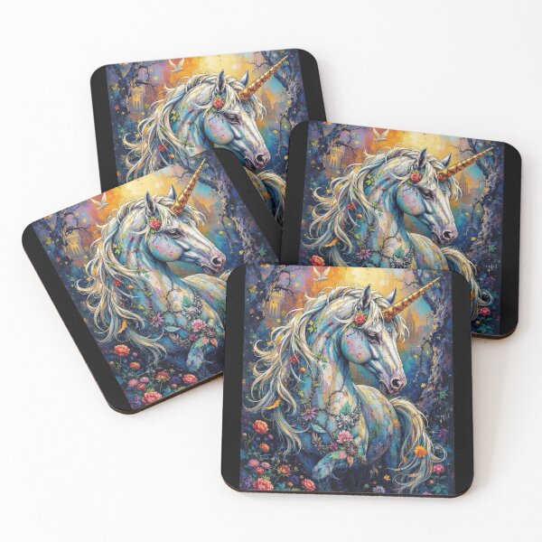 Item preview, Mosaic Magic Unicorn  designed and sold by Spellhorn13.