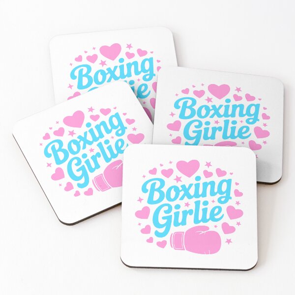 Item preview, Boxing Girlie! Pink Boxing designed and sold by PMCreative.