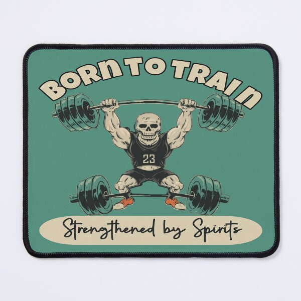 Item preview, Born to Train, Strengthened by Spirits- Halloween Fitness Trainer designed and sold by Rajasekar.