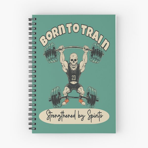 Item preview, Born to Train, Strengthened by Spirits- Halloween Fitness Trainer designed and sold by Rajasekar.