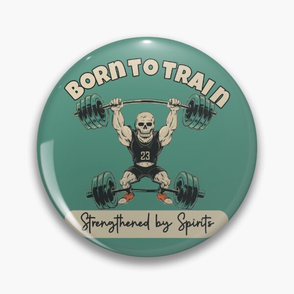 Item preview, Born to Train, Strengthened by Spirits- Halloween Fitness Trainer designed and sold by Rajasekar.