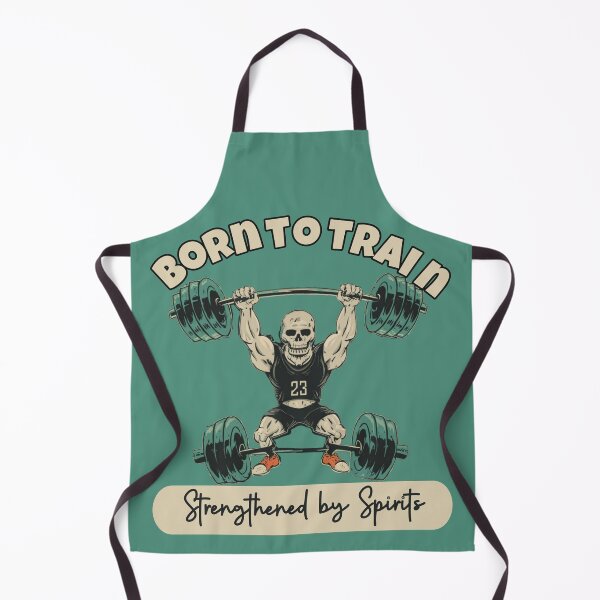 Item preview, Born to Train, Strengthened by Spirits- Halloween Fitness Trainer designed and sold by Rajasekar.