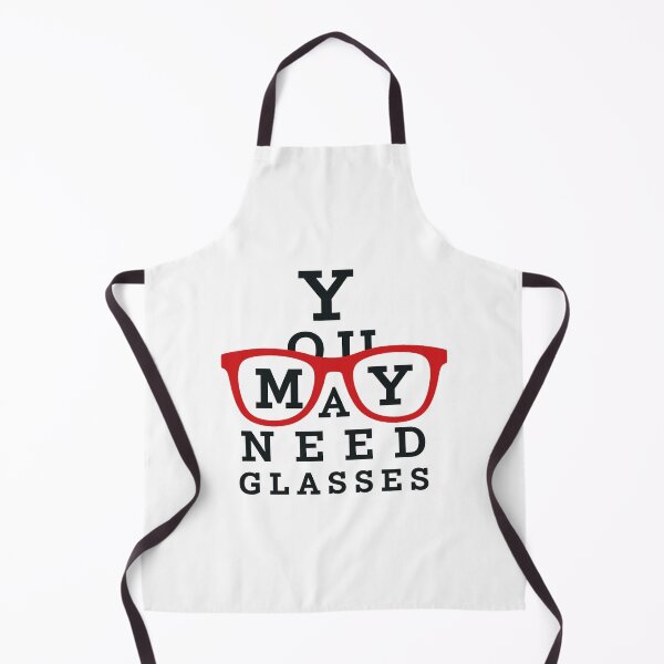 Item preview, You May Need Glasses Eye Chart - Funny Optometry designed and sold by queenzoid.