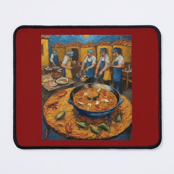Item preview, "Experience the Flavors of Spain with Authentic Paella Cooking at a Festive Gathering" designed and sold by Artisticanvas.