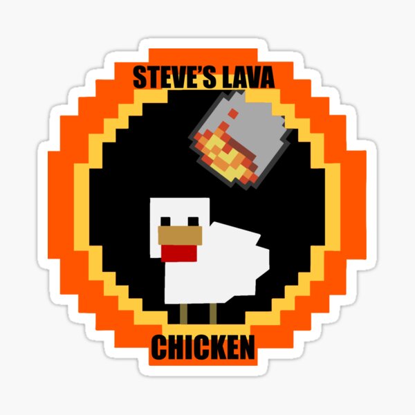Item preview, Lava Chicken designed and sold by TheBogFrog.