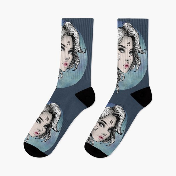 Item preview, Marina the Pisces - Deep Navy designed and sold by MaryAura.