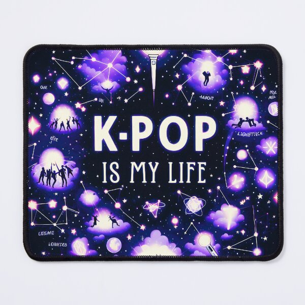 Item preview, K-pop Is My Life Echoing Through the Universe designed and sold by Fantabulous.