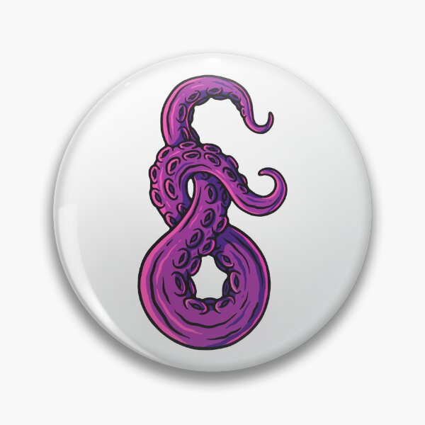 Item preview, Joined Purple tentacles designed and sold by The Lines.