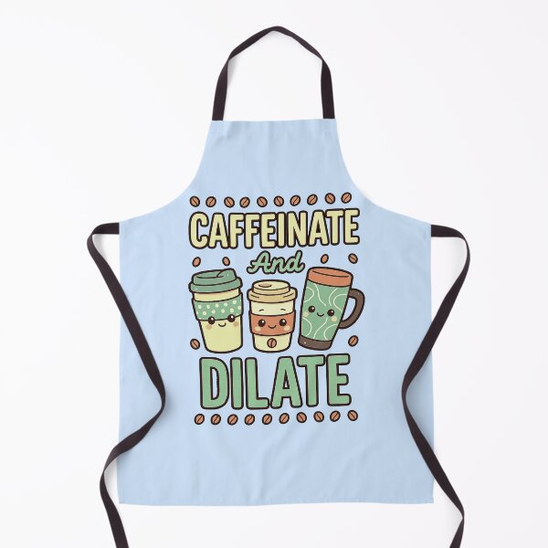 Item preview, Caffeinate and Dilate Funny Optometrist Optometry Coffee designed and sold by queenzoid.