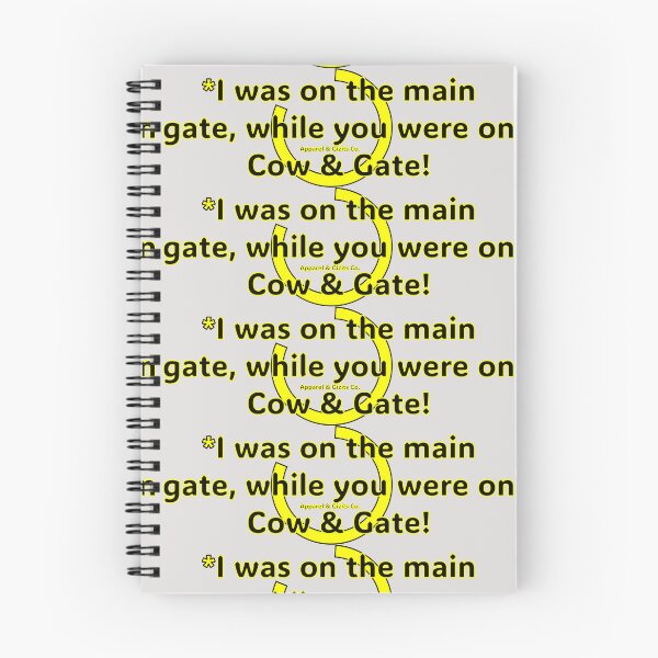 Item preview, Maingate for Cow & gate designed and sold by Buckers Apparel & Gizits.