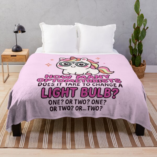 Item preview, Funny Optometry Exam Light Bulb Joke Eye Optometrist Doctor  designed and sold by queenzoid.