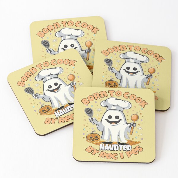 Item preview, Born to Cook, Haunted by Recipes- Halloween Chef designed and sold by Rajasekar.