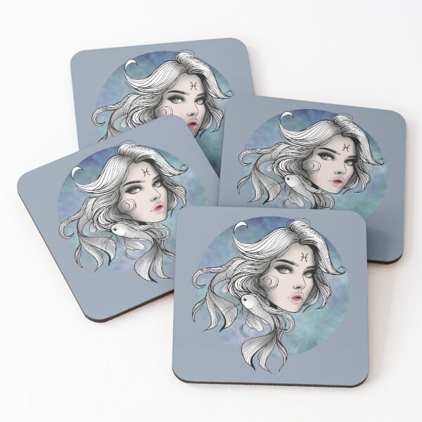 Item preview, Marina the Pisces - Cool Grey designed and sold by MaryAura.