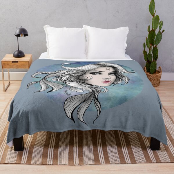 Item preview, Marina the Pisces - Cool Grey designed and sold by MaryAura.
