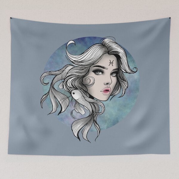 Item preview, Marina the Pisces - Cool Grey designed and sold by MaryAura.