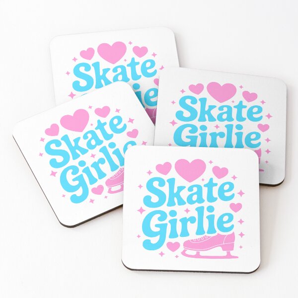 Item preview, Skate Girlie! Pink Ice Skating designed and sold by PMCreative.