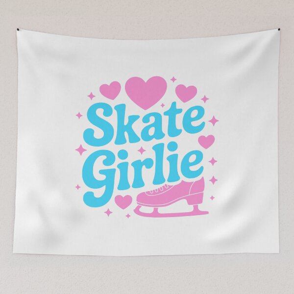 Item preview, Skate Girlie! Pink Ice Skating designed and sold by PMCreative.