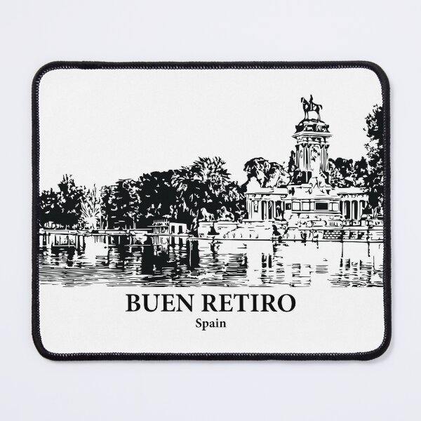 Item preview, Buen Retiro - Spain designed and sold by Lakeric Cityscapes.