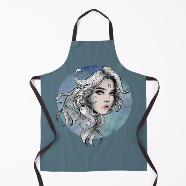 Item preview, Marina the Pisces - Stormy Blue designed and sold by MaryAura.