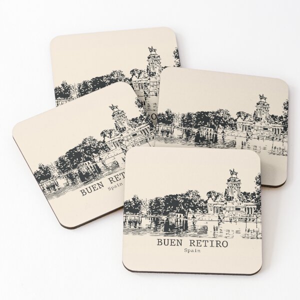 Item preview, Buen Retiro - Spain designed and sold by Lakeric Cityscapes.