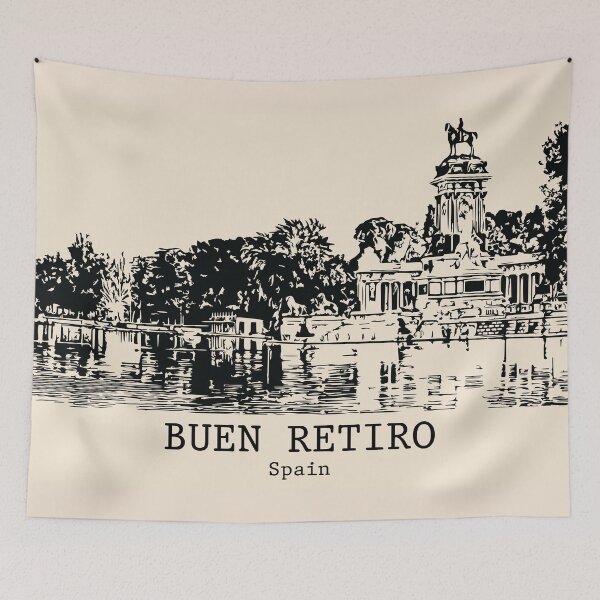 Item preview, Buen Retiro - Spain designed and sold by Lakeric Cityscapes.