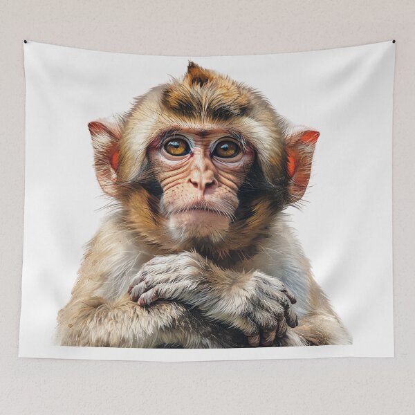 Item preview, Cute monkey designed and sold by Stickermagician.