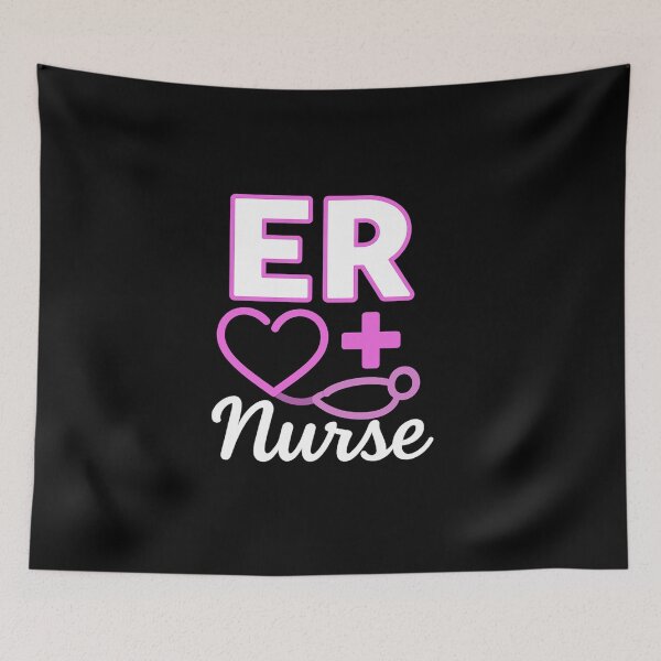 Item preview, ER Nurse Emergency Room Medical Nursing School Birthday  designed and sold by queenzoid.