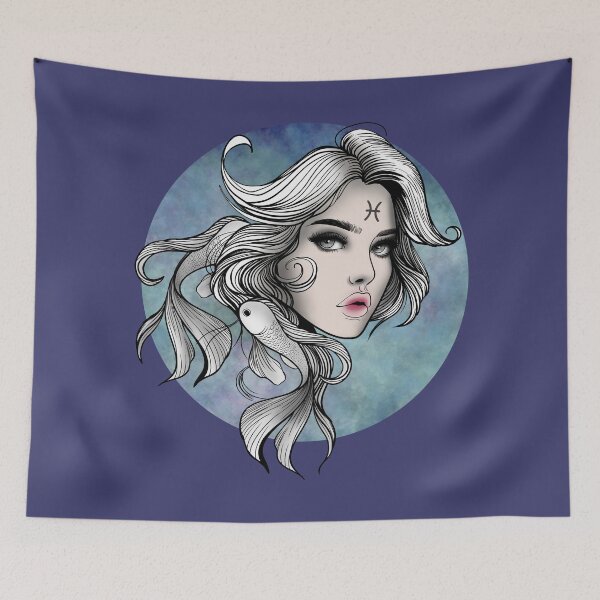 Item preview, Marina the Pisces - Midnight Mauve designed and sold by MaryAura.