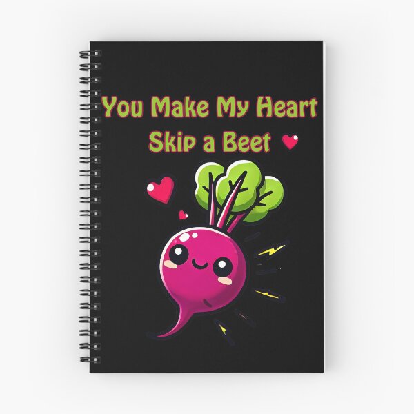 Item preview, You Make My Heart Skip a Beet – Cute Kawaii Vegetable Love Pun designed and sold by Dantin.