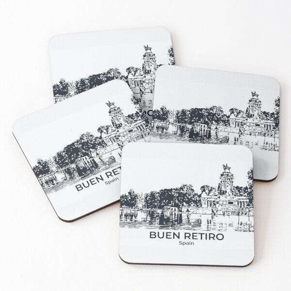 Item preview, Buen Retiro - Spain designed and sold by Lakeric Cityscapes.