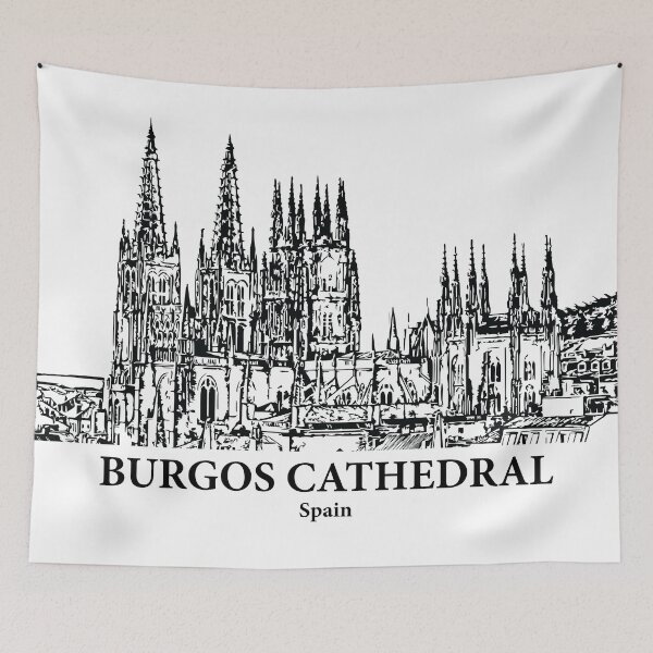 Item preview, Burgos Cathedral - Spain designed and sold by Lakeric Cityscapes.