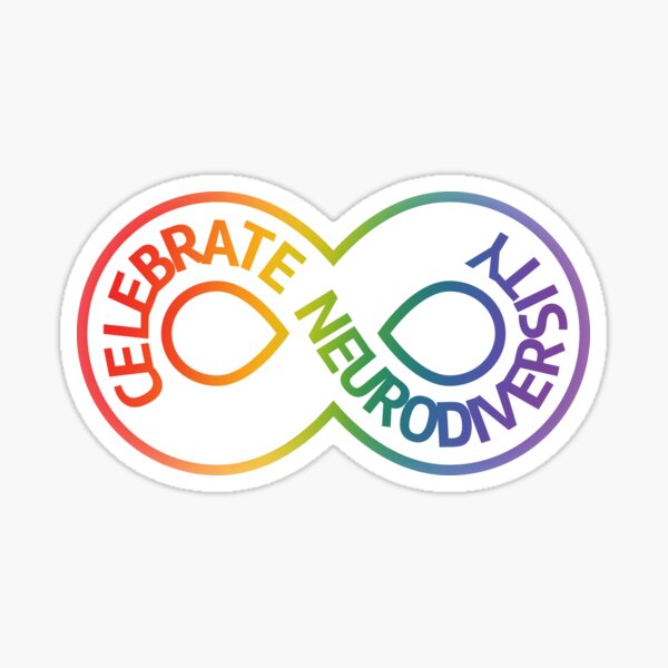 Item preview, Celebrate neurodiversity designed and sold by MillyNeedsHelp.