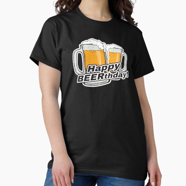Item preview, Happy Beerthday designed and sold by TeeFusion24.
